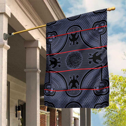 Basotho Blanket Garden Flag Lesotho Seanamarena Heritage - Serenity - African Pride