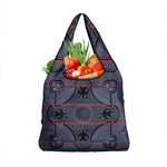 Basotho Blanket Grocery Bag Lesotho Seanamarena Heritage - Serenity - African Pride