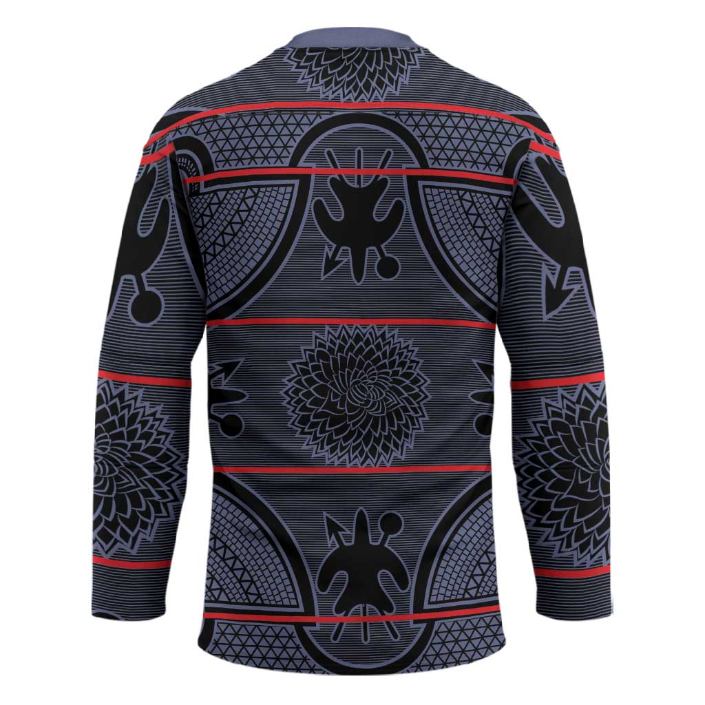 Lesotho Seanamarena Hockey Jersey Basotho Traditional Blanket Style - Serenity