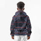 Basotho Blanket Kid Hoodie Lesotho Seanamarena Heritage - Serenity - African Pride