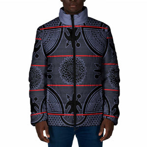 Lesotho Seanamarena Padded Jacket Basotho Traditional Blanket Style - Serenity