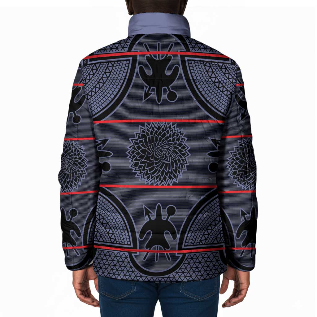 Lesotho Seanamarena Padded Jacket Basotho Traditional Blanket Style - Serenity