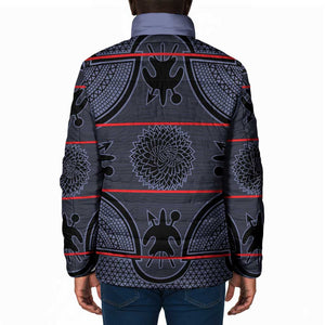 Lesotho Seanamarena Padded Jacket Basotho Traditional Blanket Style - Serenity