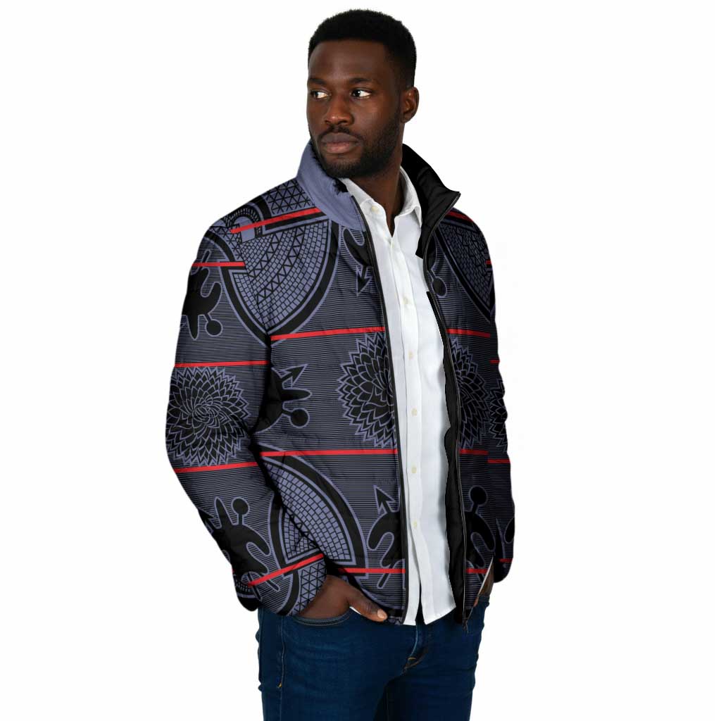 Lesotho Seanamarena Padded Jacket Basotho Traditional Blanket Style - Serenity