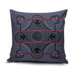Lesotho Seanamarena Pillow Cover Basotho Traditional Blanket Style - Serenity