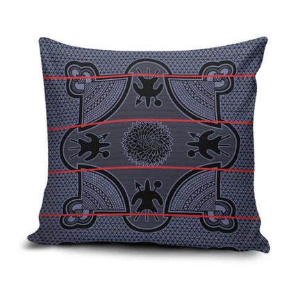 Lesotho Seanamarena Pillow Cover Basotho Traditional Blanket Style - Serenity