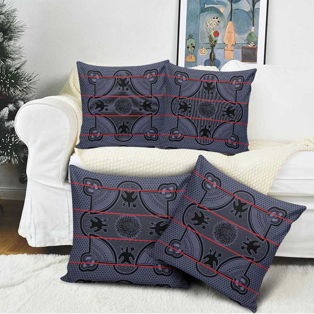 Lesotho Seanamarena Pillow Cover Basotho Traditional Blanket Style - Serenity