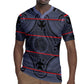 Basotho Blanket Rugby Jersey Lesotho Seanamarena Heritage - Serenity - African Pride