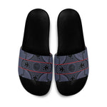 Lesotho Seanamarena Slide Sandals Basotho Traditional Blanket Style - Serenity