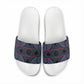 Lesotho Seanamarena Slide Sandals Basotho Traditional Blanket Style - Serenity