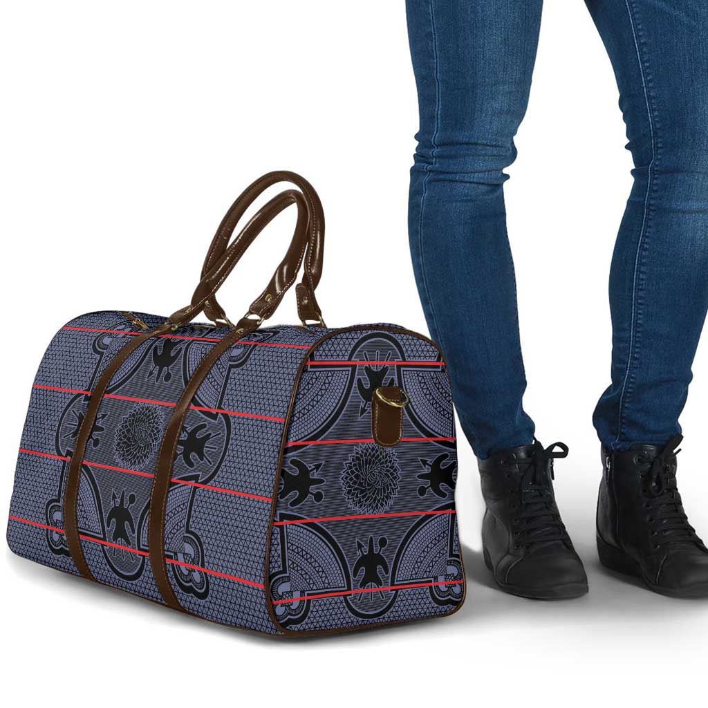 Lesotho Seanamarena Travel Bag Basotho Traditional Blanket Style - Serenity