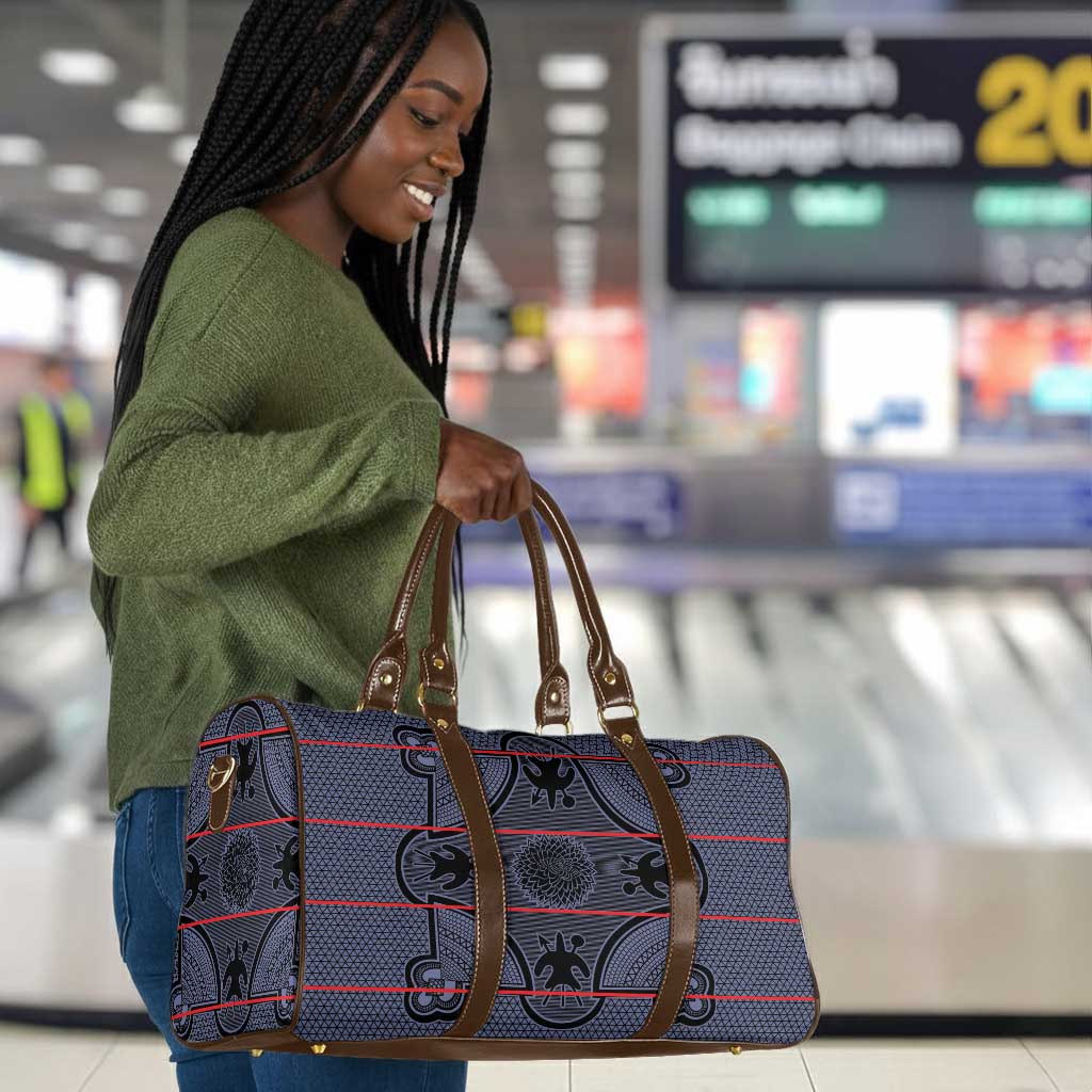 Lesotho Seanamarena Travel Bag Basotho Traditional Blanket Style - Serenity