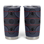 Basotho Blanket Tumbler Cup Lesotho Seanamarena Heritage - Serenity - African Pride