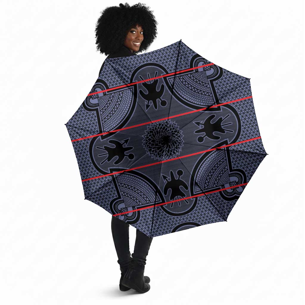 Lesotho Seanamarena Umbrella Basotho Traditional Blanket Style - Serenity