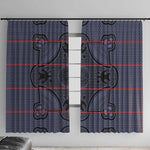Basotho Blanket Window Curtain Lesotho Seanamarena Heritage - Serenity - African Pride