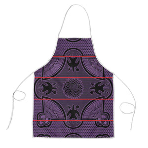 Lesotho Seanamarena Apron Basotho Traditional Blanket Style - Violet