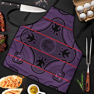 Lesotho Seanamarena Apron Basotho Traditional Blanket Style - Violet