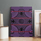Basotho Blanket Canvas Wall Art Lesotho Seanamarena Heritage - Violet - African Pride