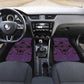 Basotho Blanket Car Mats Lesotho Seanamarena Heritage - Violet - African Pride