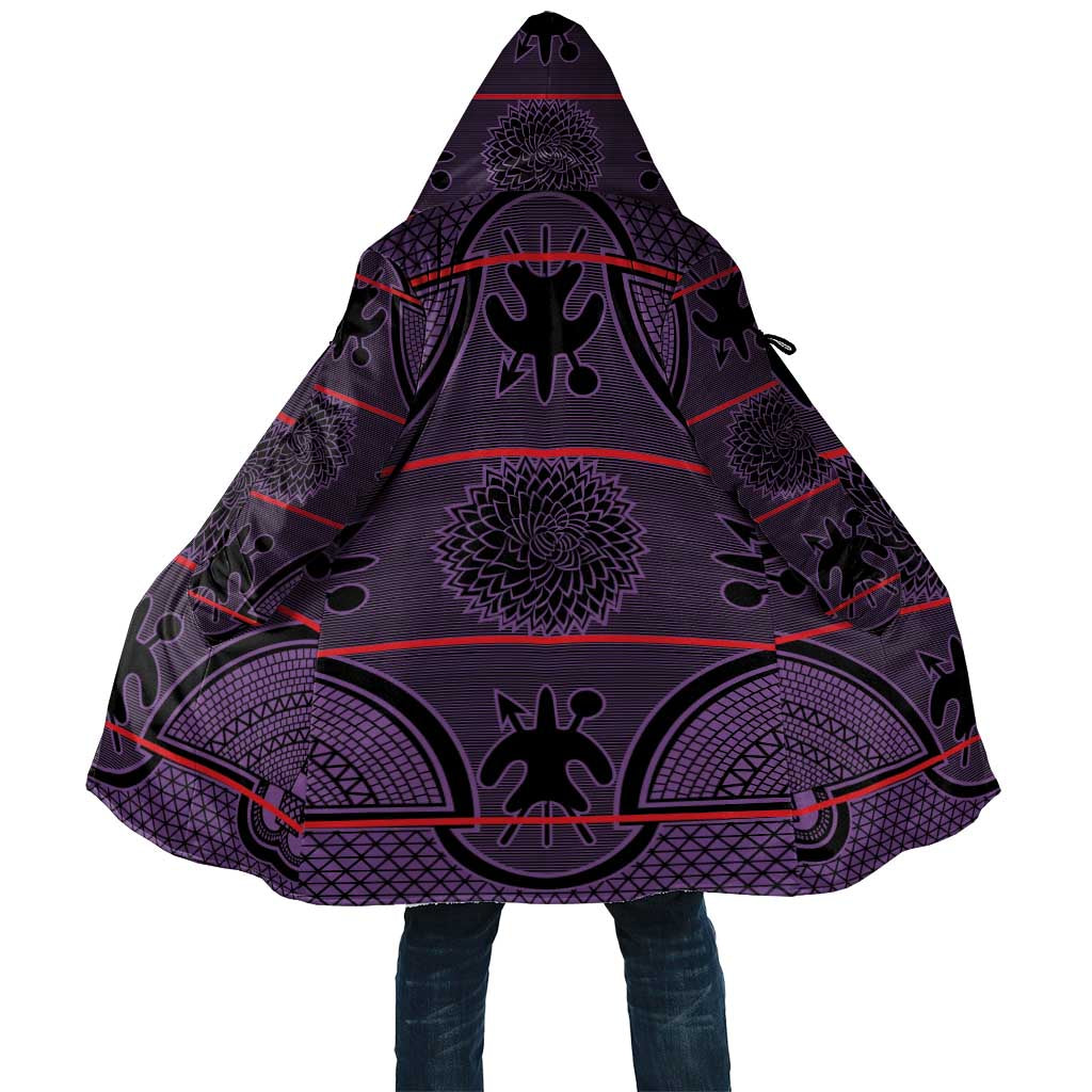 Lesotho Seanamarena Cloak Basotho Traditional Blanket Style - Violet