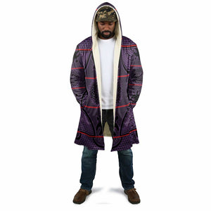 Lesotho Seanamarena Cloak Basotho Traditional Blanket Style - Violet