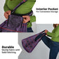 Basotho Blanket Grocery Bag Lesotho Seanamarena Heritage - Violet - African Pride