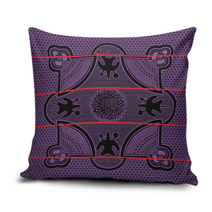 Lesotho Seanamarena Pillow Cover Basotho Traditional Blanket Style - Violet