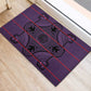 Basotho Blanket Rubber Doormat Lesotho Seanamarena Heritage - Violet - African Pride