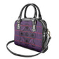 Basotho Blanket Shoulder Handbag Lesotho Seanamarena Heritage - Violet - African Pride