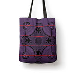 Lesotho Seanamarena Tote Bag Basotho Traditional Blanket Style - Violet