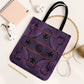 Lesotho Seanamarena Tote Bag Basotho Traditional Blanket Style - Violet