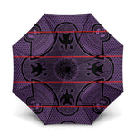 Lesotho Seanamarena Umbrella Basotho Traditional Blanket Style - Violet