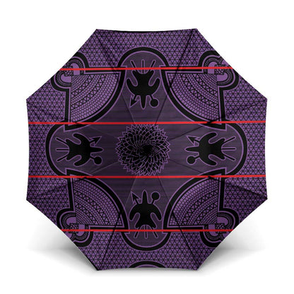 Lesotho Seanamarena Umbrella Basotho Traditional Blanket Style - Violet