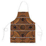 Lesotho Seanamarena Apron Basotho Traditional Blanket Style - Orange