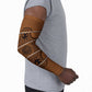 Lesotho Seanamarena Arm Sleeves Basotho Traditional Blanket Style - Orange
