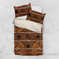 Basotho Blanket Bedding Set Lesotho Seanamarena Heritage - Orange - African Pride