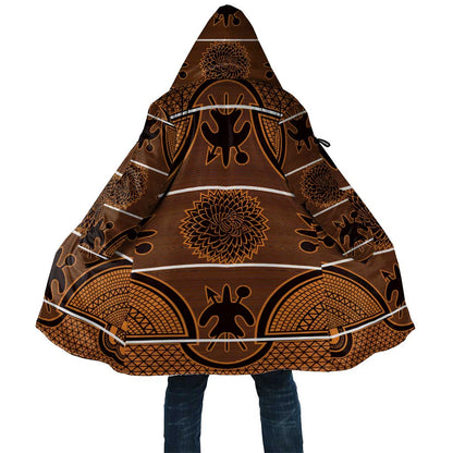Lesotho Seanamarena Cloak Basotho Traditional Blanket Style - Orange