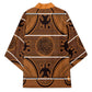 Lesotho Seanamarena Kimono Basotho Traditional Blanket Style - Orange