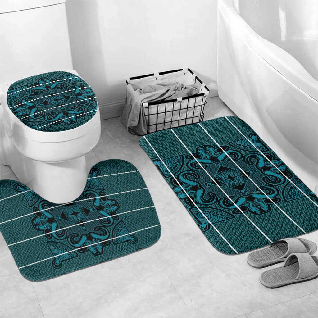 Lesotho Seanamarena - Motlatsi Bathroom Set Basotho Traditional Blanket Style - Lesotho Breeze