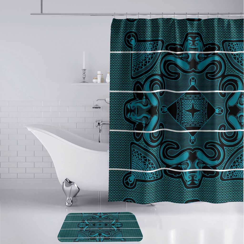 Lesotho Seanamarena - Motlatsi Bathroom Set Basotho Traditional Blanket Style - Lesotho Breeze