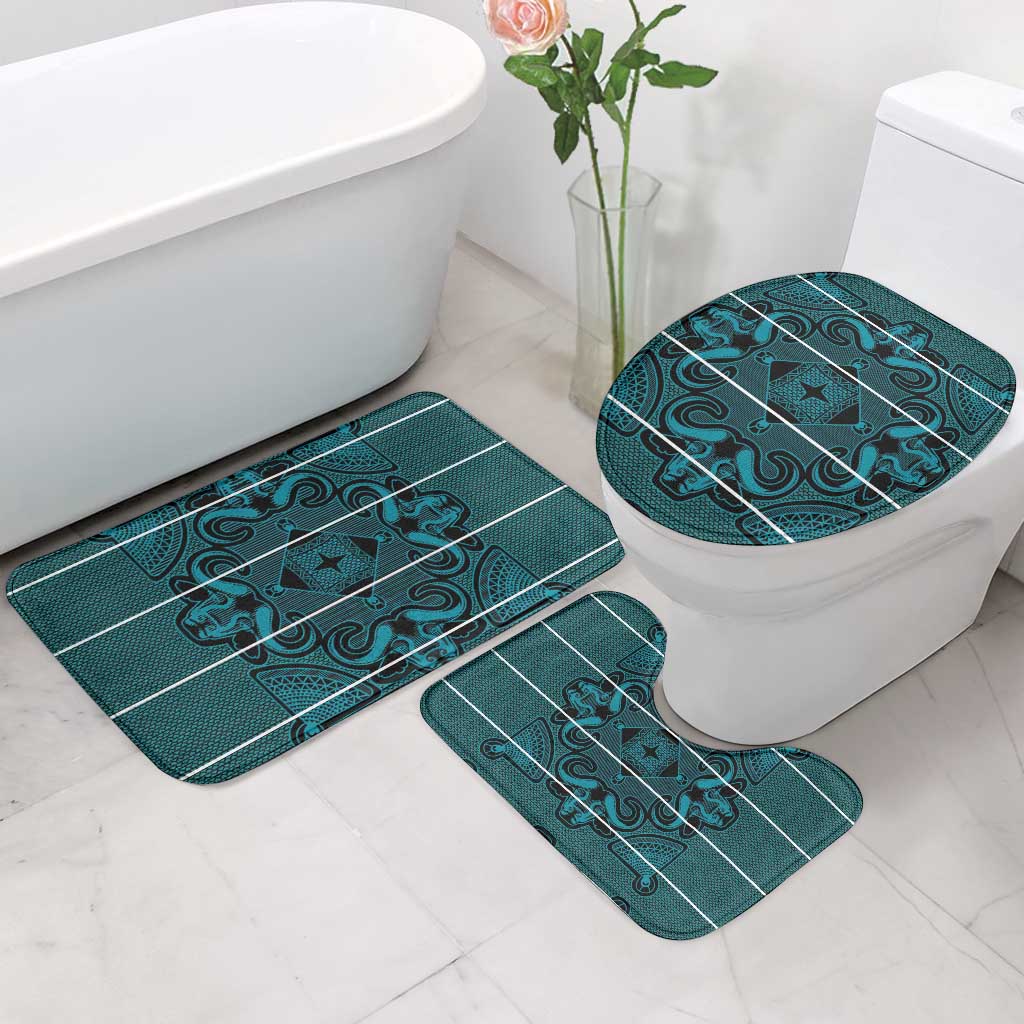 Lesotho Seanamarena - Motlatsi Bathroom Set Basotho Traditional Blanket Style - Lesotho Breeze