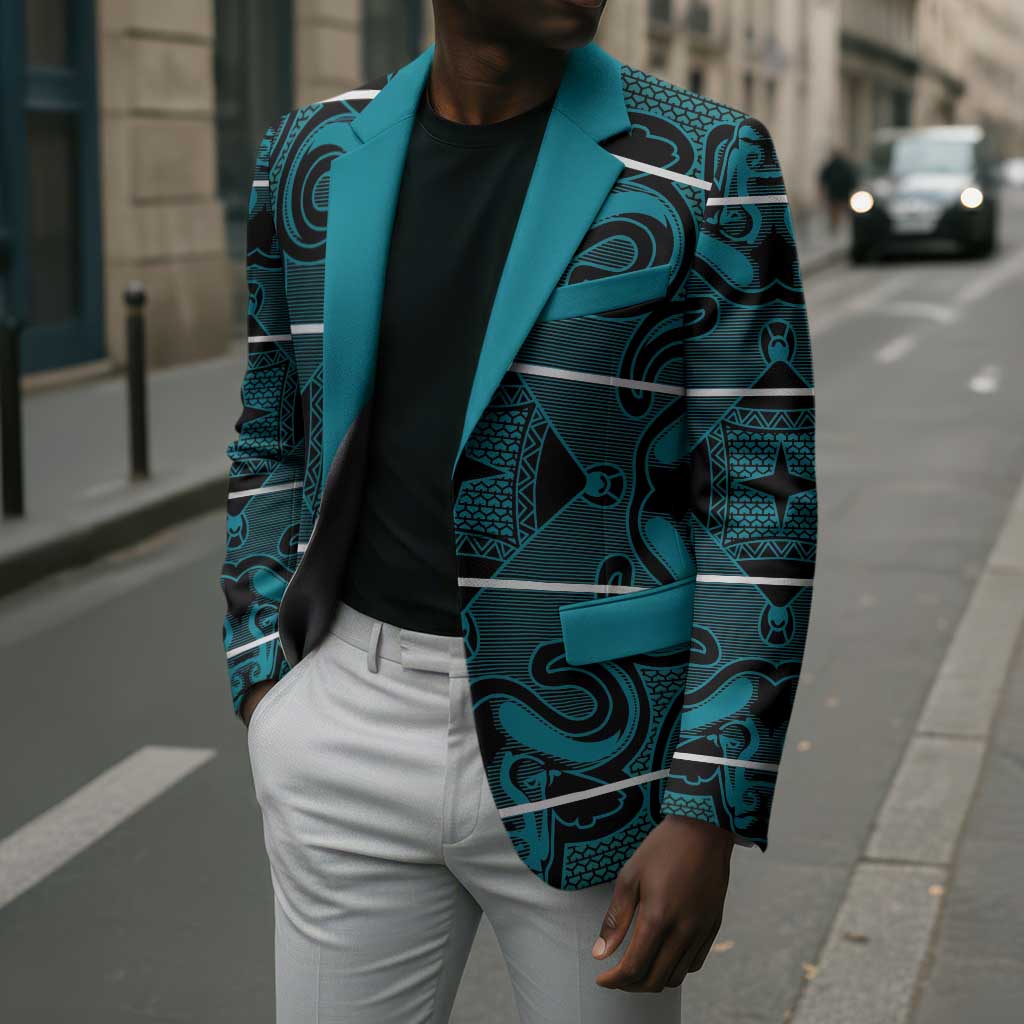 Lesotho Seanamarena - Motlatsi Blazer Basotho Traditional Blanket Style - Lesotho Breeze