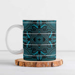 Lesotho Seanamarena - Motlatsi Ceramic Mug Basotho Traditional Blanket Style - Lesotho Breeze