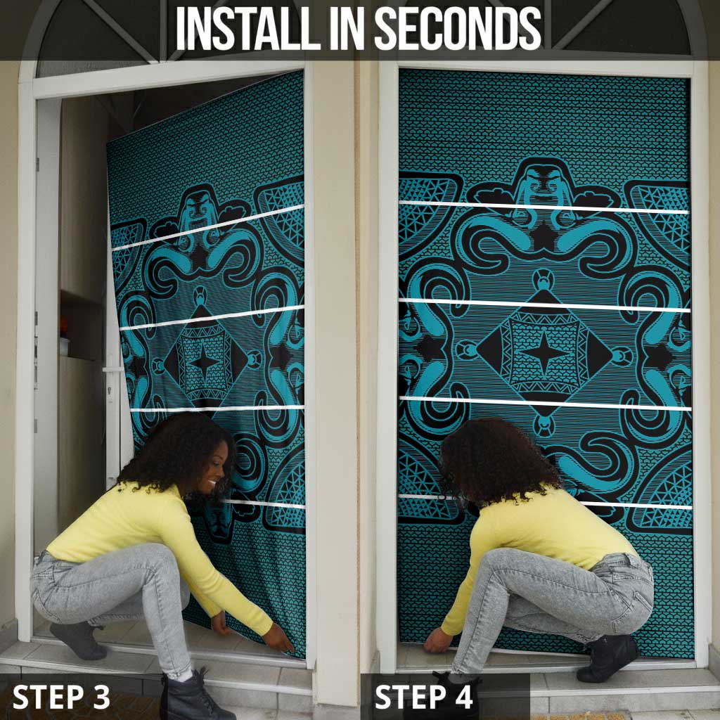 Lesotho Seanamarena - Motlatsi Door Cover Basotho Traditional Blanket Style - Lesotho Breeze