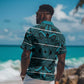 Basotho Blanket Hawaiian Shirt Lesotho Motlatsi Seanamarena Heritage - Lesotho Breeze - African Pride