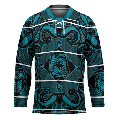 Lesotho Seanamarena - Motlatsi Hockey Jersey Basotho Traditional Blanket Style - Lesotho Breeze