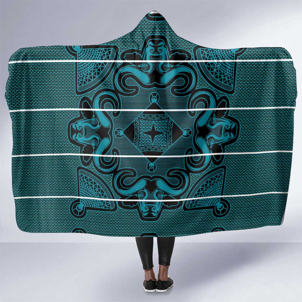 Basotho Blanket Hooded Blanket Lesotho Motlatsi Seanamarena Heritage - Lesotho Breeze - African Pride