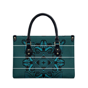 Lesotho Seanamarena - Motlatsi Leather Bag Basotho Traditional Blanket Style - Lesotho Breeze