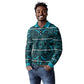 Basotho Blanket Long Sleeve Polo Shirt Lesotho Motlatsi Seanamarena Heritage - Lesotho Breeze - African Pride