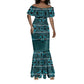 Basotho Blanket Mermaid Dress Lesotho Motlatsi Seanamarena Heritage - Lesotho Breeze - African Pride